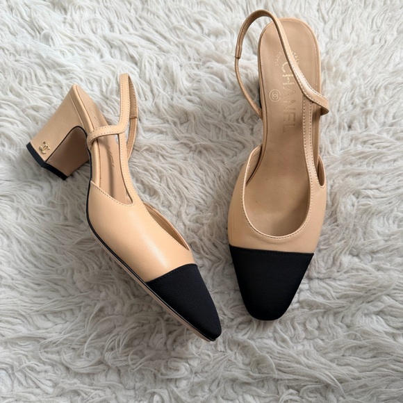 CHANEL Shoes - Chanel Slingback Pumps
